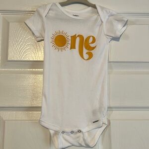 First Trip Around the Sun First Birthday Sun Onesie